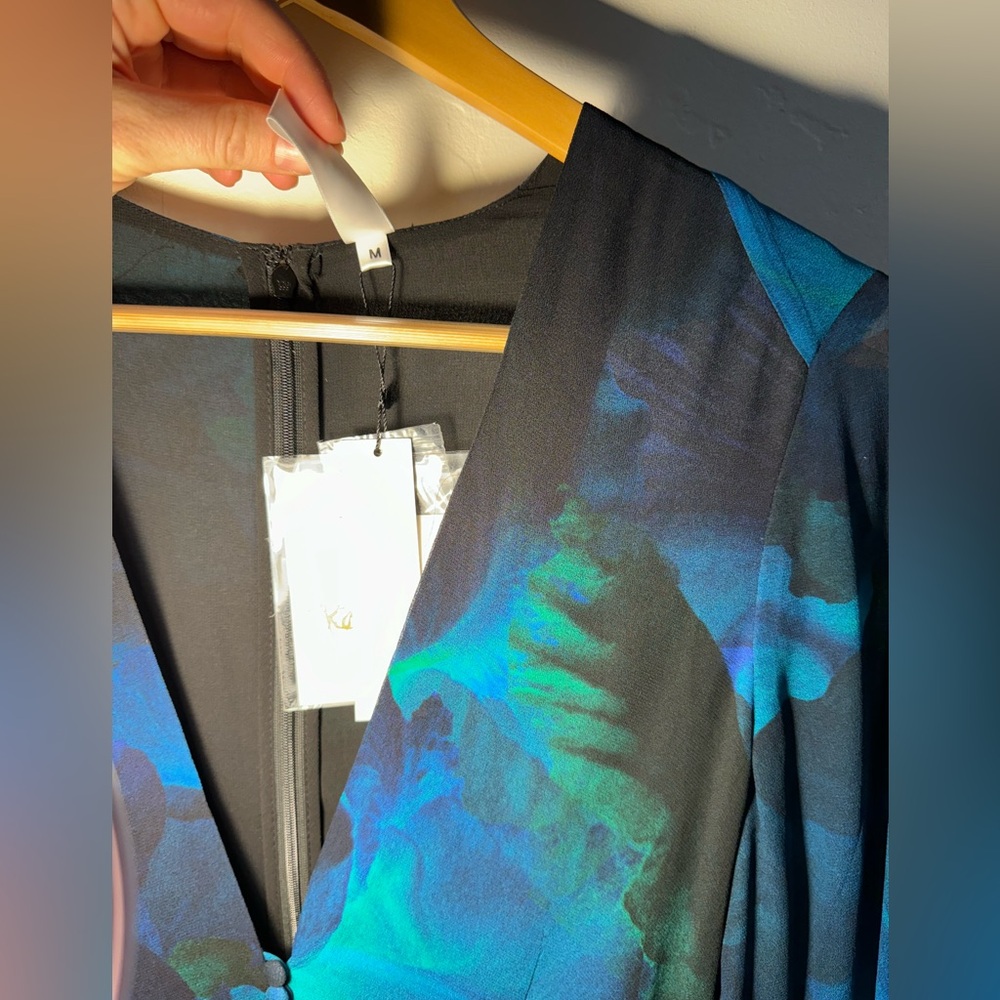 🦋 NWT Women’s Rat & Boa Fiorella Blue Dress - Picture 6 of 11